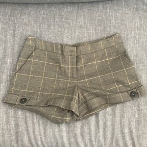Plaid shorts